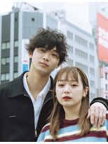 リノ 金山(Rino) カルマパーマ/ベリーショート/ダークアッシュ/ニュアンスパーマ