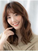 女らしさUP！やわらかランダムパーマロングo小山20代30代40代