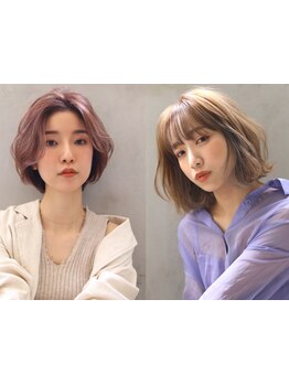 [宮崎恒久/学割]《カット+カラー+Tr.\8800》インナーカラー/ハイライト/ダブルカラー/ブリーチもお任せ♪