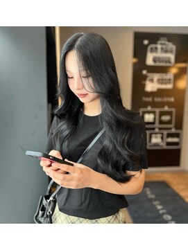 アオ(ao.) BlueBlack/艶髪/髪質改善