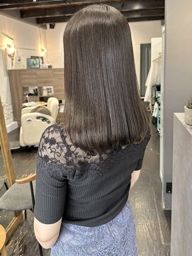 アルコイリスバイドールヘアー(ARCOIRIS by Dollhair) アッシュオリーブマットグレーベージュ透明感カラー髪質改善都島