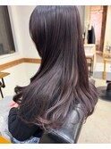 彩度高めのツヤツヤカラー