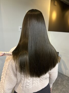 ヌープヘアーアイス(NUUP.hair ici) 20代30代40代大人可愛い髪質改善カラー艶感ストレート透明感