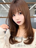 スタートウキョウ 渋谷駅(STAR TOKYO) 韓国レイヤー大人可愛いロングシースルーバング20代30代40代