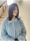 メルティカラーフェミニンロング似合わせカットレイヤーカット