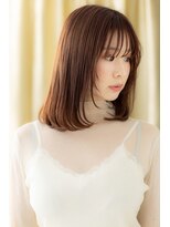 カバーヘア ブリス 志木南口駅前店(COVER HAIR bliss)&nbsp;透けバング姫カットレイヤーワンカールミディアムY志木20代30代