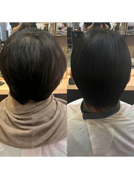 スープル(SOUPLE.) 【髪質改善x縮毛矯正】SILKストレート