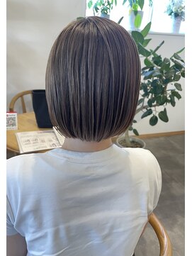 ソラ 京都桂川店(SORA.) 大人可愛い20代30代40代50代切りっぱなしミニボブ◎