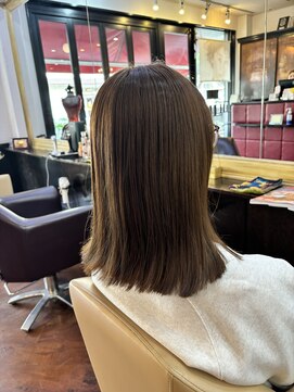 シャンプーボーイアネックス(SHAMPOO BOY Annex) 大人可愛いボブ20代30代40代セミロング◎長崎/佐世保