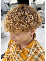 エース 豊橋店(Ace)&nbsp;波巻きスパイラルパーマメンズマッシュツイストスパイラルパーマ