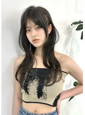ハイレイヤー ハッシュカットスタイリング