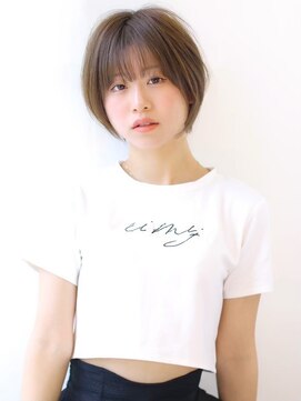 オーロ 武庫之荘店(ORO) 20代30代40代50代チェリーブラウンショート