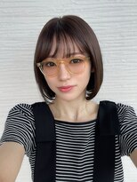 ヘアメイクスタジオ アビール 調布(abi‐ru) S/S French Bob
