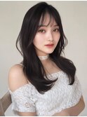 《NYLON.》レイヤーカット×ダークグレージュ