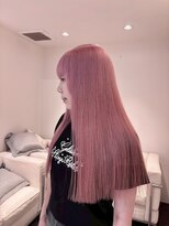 ベレーザ 渋谷(BELEZA) 15848ブリーチ&ダブルカラー渋谷モーヴピンクパールベージュ