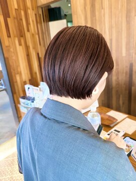 ヘアラウンジ アングゥ(hair lounge ungu) ミニボブピンク