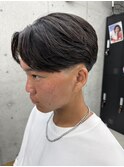 MEN'SHAIRウルフカルマパーマメンズショートイージーパーマ