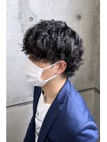 オーシャントーキョー(OCEAN TOKYO) 波巻きパーマメンズツイストスパイラルパーマツーブロック