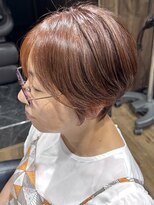 ハピネス クローバー 八木店(Happiness CLOVER)&nbsp;くびれショート　ベージュブラウン　30代40代50代60代　大和八木