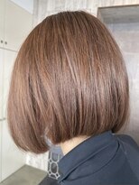 ディシェーレローブ(die Schere Lob)&nbsp;優しい雰囲気に◎肌なじみカラーのストレートボブ