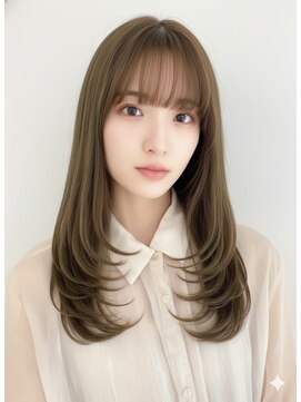 アース 大曽根店(HAIR&MAKE EARTH) earthショートレイヤーボブミルクティー丸みショートボブ