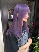 イコ(.ico)&nbsp;パープルカラー/ハイトーン/姫カット