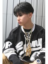 リコ ヘアアンドリラクゼーション 名駅店(LICO HAIR＆RELAXATION)&nbsp;メンズ　シースルーセンターパート　名古屋駅/メンズ/眉毛