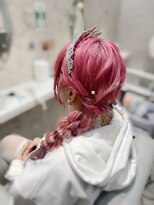 ベルグロー(BELLEGROW)&nbsp;編み下ろしヘア/お呼ばれへアセット/成人式ヘア