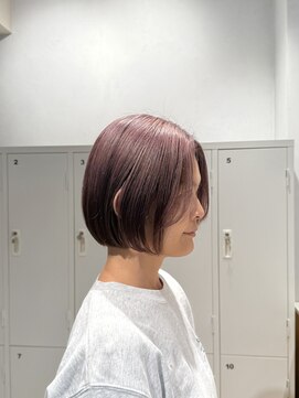 フィーカ(fika) 色落ちも可愛いくすみピンクパープル☆