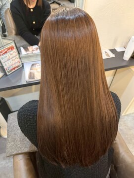 ベルポール(Bell port) 着物ヘア/大人ガーリー/ダークアッシュ/似合わせカット/芦屋駅