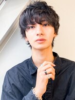 モッズヘア 足利(mod'hair)&nbsp;爽やかメンズ☆ビジネスショートマッシュ黒髪透明感カラー