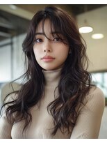 ノラ シブヤ(NORA)&nbsp;ミディアムレイヤーハッシュカットミディアムパーマ