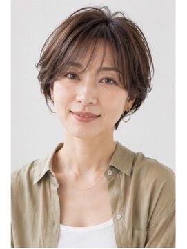 ヘアアンドメイク アース 入間店(HAIR&MAKE EARTH) 透け感ショートレイヤー