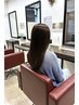 【うねり・広がり対策】カット+ナチュラル酸性ストレート