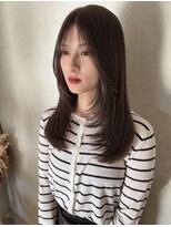 リベラル(liberal) 大人可愛い韓国風レイヤーロング