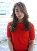 ナチュラルかきあげの大人ロング［髪質改善/池袋&目白&大塚］