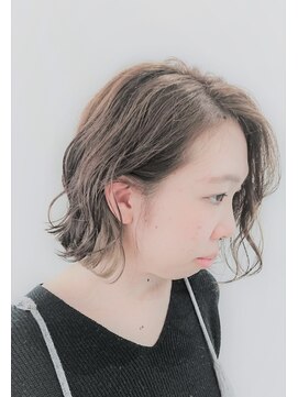 ヘアーアンドアイラッシュ ヨーク(Hair&eyelash york's) オーシャンベージュ&ハイライトインナーカラー
