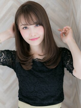 ローマ ギンザ(ROMA Ginza) 『ROMA』シースルーバング 小顔 ナチュラル フェザーロング