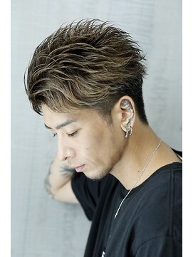 リップスヘアー 銀座(LIPPS hair) 耳まわりスッキリ刈り上げアップバング