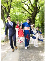 フォトスタジオ アンド ヘアメイク ニコメルシー(photo studio hair make nico merci)&nbsp;七五三 神社同行撮影 ＊ 1-2