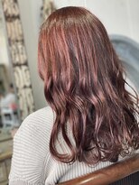 S4ヘアープロデュース(S4 hair produce) 【S4】coralpink×semi long