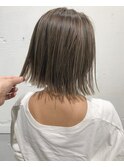 大人かわいいセシルカット＃前髪＃ココアブラウン