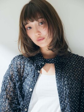 クロードモネエイチツーオーアヴェダ 東京駅ビルTOKIA(CLAUDEmonet H2O AVEDA) マロンベージュ/Aラインボブ/かきあげ[東京/東京駅丸の内]