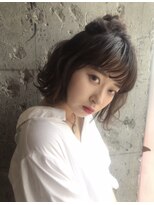 ルート(Route)&nbsp;ハーフアップ×ボブショート