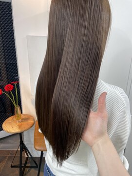 イコ 表参道原宿(ico) LAケラチントリートメント アッシュブラウン イルミナカラー