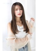 【Totia梅田】エアーストレート×ミルクティーブラウン