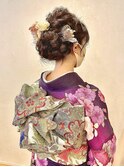 成人式☆振袖ヘアスタイル