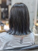 ローハ アゲオ(Lowha -ageo-)&nbsp;グレー→ブルーのグラデーションカラー