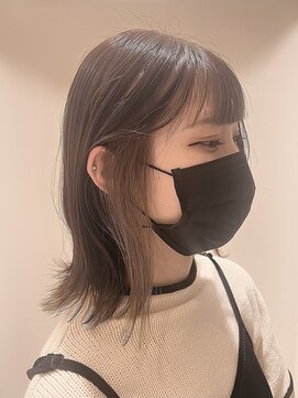 バサ 池袋東口店(BASSA) 【ohka】ナチュラル可愛いベージュインナーカラー