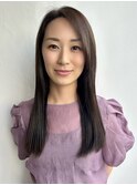 サラサラストレート♪